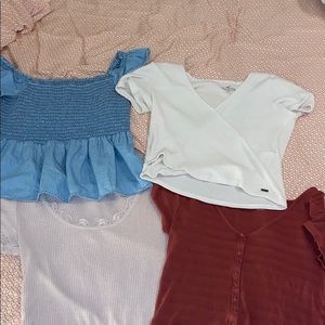 Zara,Garage,Hollister and american eagle bundle